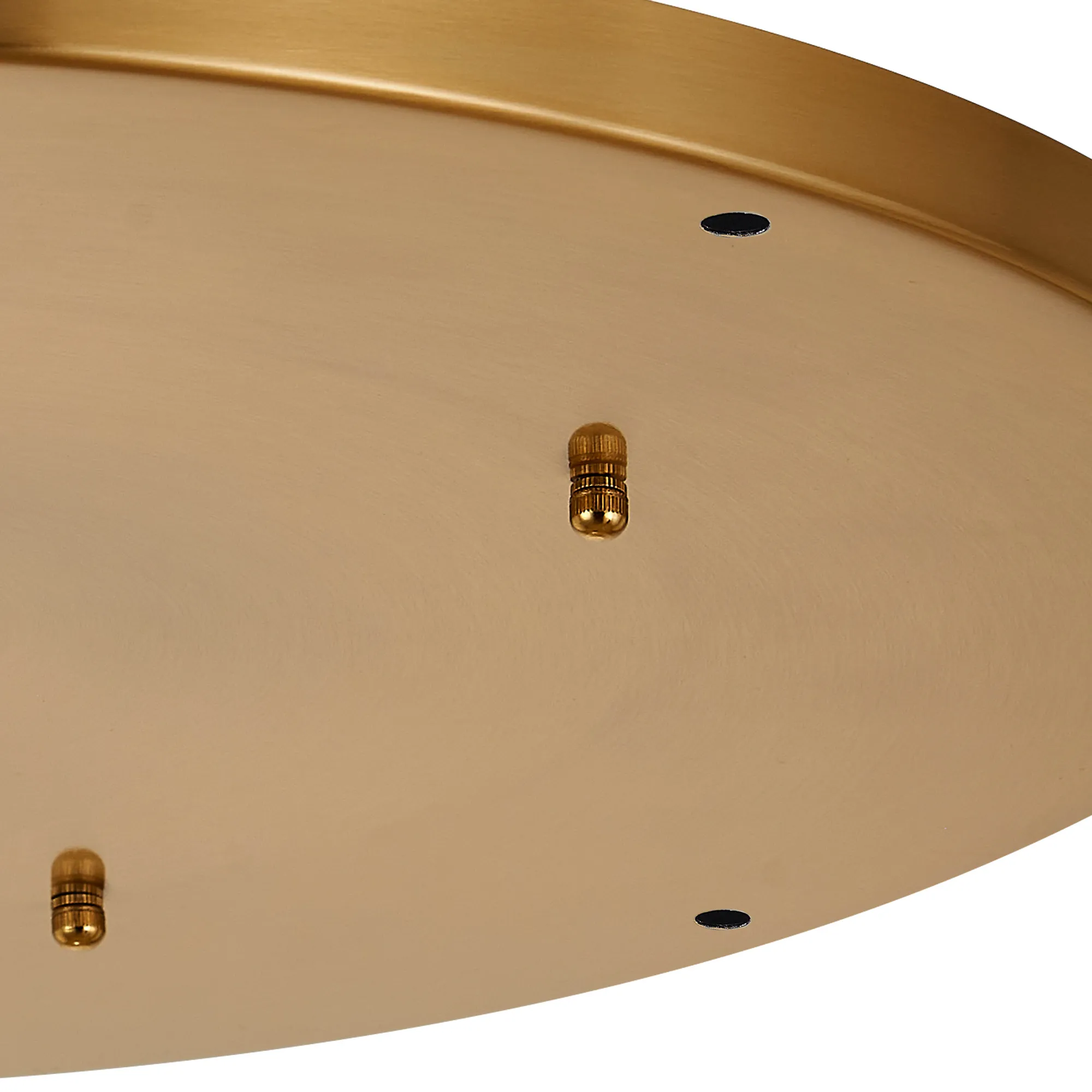 Hayes 9 Hole 60cm Round Ceiling Plate Brass D0831BR  Deco Hayes Brass